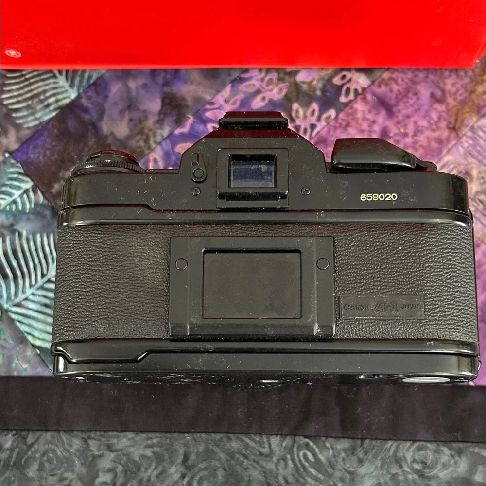 Canon A-1 Black 35mm Film Camera